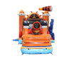 Image of Mega Pirate Ship Inflatable Water Slide Bounce House Combo with Blower