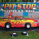 Tire Change Challenge Interactive Carnival Frame Game, Race Car