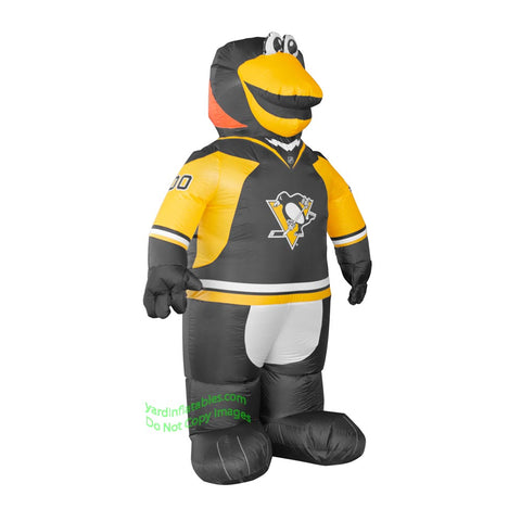 7' Air Blown Inflatable NHL Pittsburgh Penguins Iceburgh Mascot