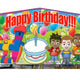 Happy Birthday Banner by Bouncer Depot