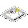 Image of PlayStar Toy Playsets Contender Gold - Build It Yourself by Playstar 781880224334 KT 77201 Contender Gold - Build It Yourself by Playstar SKU# KT 77201