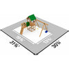 Image of PlayStar Toy Playsets Plateau Silver Factory Built by Playstar 781880247807 PS 73622 Plateau Silver Factory Built by Playstar SKU# PS 73622