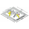 Image of PlayStar Toy Playsets Super Star Xp Gold by Playstar 781880247722 PS 73251 Super Star Xp Gold by Playstar SKU# PS 73251