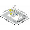 Image of PlayStar Toy Playsets Trainer Gold - Build It Yourself by Playstar 781880225317 KT 77121 Trainer Gold - Build It Yourself by Playstar SKU# KT 77121