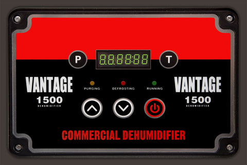B-Air VG-1500 150 PPD Commercial Dehumidifier: Red
