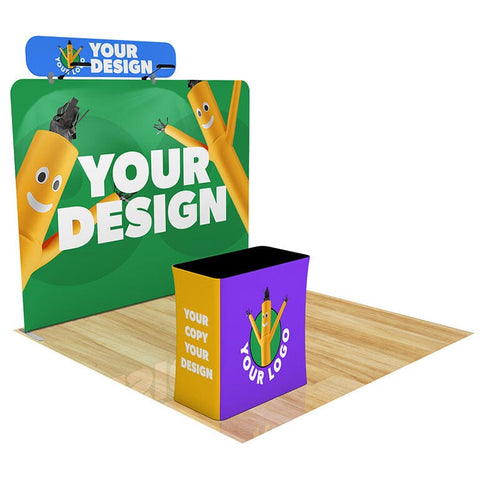 Custom 10ft Trade Show Display with Archway
