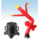 12' Fly Guy Inflatable Tube Man with Blower - Red Arrow