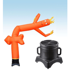 POGO air dancer Included 12' Fly Guy Inflatable Tube Man with Blower - Orange Arrow by POGO 754972365000 4271 12' Fly Guy Inflatable Tube Man Blower - Orange Arrow SKU#4271#4220