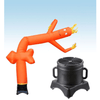 Image of POGO air dancer Included 12' Fly Guy Inflatable Tube Man with Blower - Orange Arrow by POGO 754972365000 4271 12' Fly Guy Inflatable Tube Man Blower - Orange Arrow SKU#4271#4220