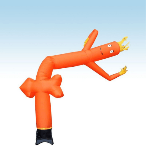 POGO air dancer Not Included 12' Fly Guy Inflatable Tube Man with Blower - Orange Arrow by POGO 754972322911 4220 12' Fly Guy Inflatable Tube Man Blower - Orange Arrow SKU#4271#4220