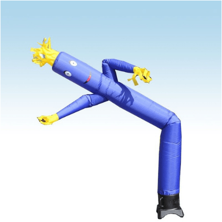 POGO air dancer Not Included 12' Fly Guy Inflatable Tube Man with Blower - Standard Blue by POGO 754972321174 4226 12' Fly Guy Inflatable Tube Man Blower - Standard Blue SKU#4277#4226