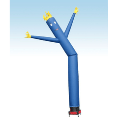 18' Fly Guy Inflatable Tube Man Standard Blue by POGO