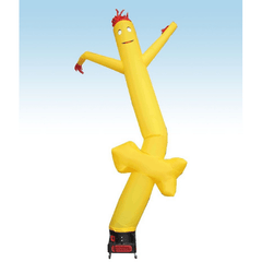 18' Fly Guy Inflatable Tube Man Yellow Arrow by POGO