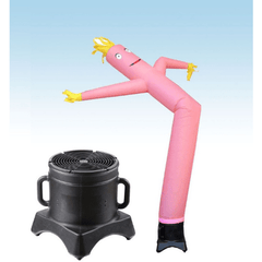 POGO air dancers Included 12' Fly Guy Inflatable Tube Man with Blower - Standard Pink by POGO 754972306430 4281 12' Fly Guy Inflatable Tube Man Blower - Standard Pink SKU#4281#4229