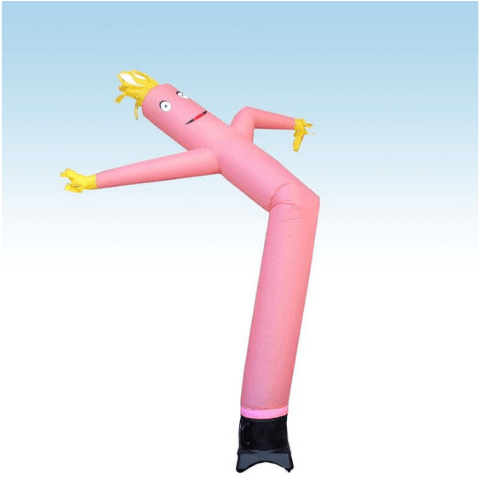 POGO air dancers Not Included 12' Fly Guy Inflatable Tube Man with Blower - Standard Pink by POGO 754972321266 4229 12' Fly Guy Inflatable Tube Man Blower - Standard Pink SKU#4281#4229