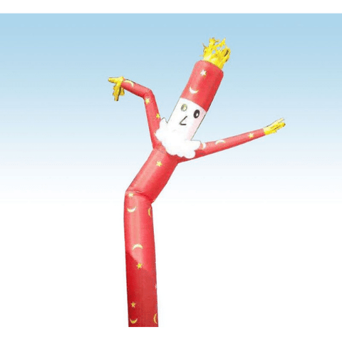 POGO air dancers Not Included 18' Fly Guy Inflatable Tube Man with Blower - Santa Claus 2 by POGO 754972323543 4255 18' Fly Guy Inflatable Tube Man Blower - Santa Claus 2 SKU#4299#4255