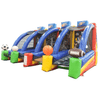 Image of POGO Big Games 4-in-1 Inflatable Interactive Sports Game with Blower by POGO 754972330770 3301 4-in-1 Inflatable Interactive Sports Game with Blower SKU# 3301