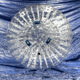 Clear PVC Zorb Ball with Single Hole