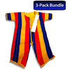 Image of POGO Big Games Retro Rainbow Inflatable Velcro Wall with Accessories by POGO 754972354967 4975 Retro Rainbow Inflatable Velcro Wall with Accessories SKU# 4975