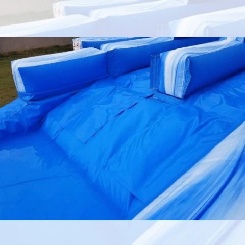 POGO Bounce Blowers & Accessories 22' Blue Marble Wet / Dry Splash Pool Inflatable Slide by POGO 754972363488 4946