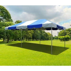 POGO Canopy Tents & Pergolas 10' x 20' Blue PVC Weekender West Coast Frame Party Tent by POGO 754972318877 5747