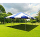 20' x 20' Blue PVC Weekender West Coast Frame Party Tent