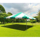 20' x 20' Green PVC Weekender West Coast Frame Party Tent