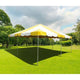 20' x 20' Yellow PVC Weekender West Coast Frame Party Tent