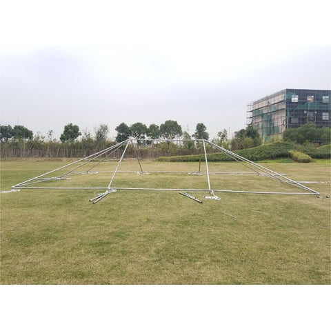 POGO Canopy Tents & Pergolas 20' x 30' Red PVC Weekender West Coast Frame Party Tent by POGO 754972306331 5915