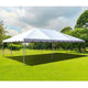 20' x 30' White PVC Weekender West Coast Frame Party Tent