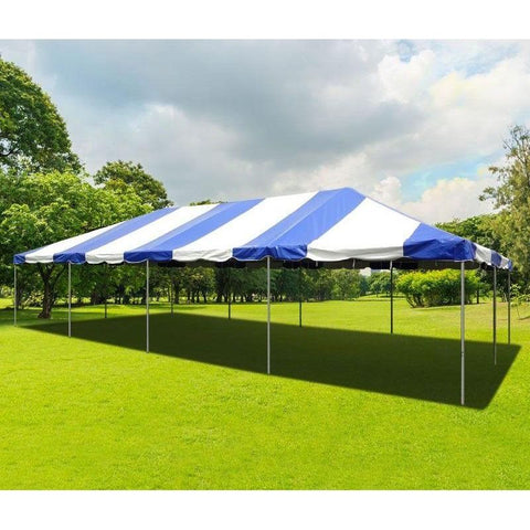 POGO Canopy Tents & Pergolas 20' x 40' Blue PVC Weekender West Coast Frame Party Tent by POGO 754972310888 5917