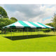 20' x 40' Green PVC Weekender West Coast Frame Party Tent