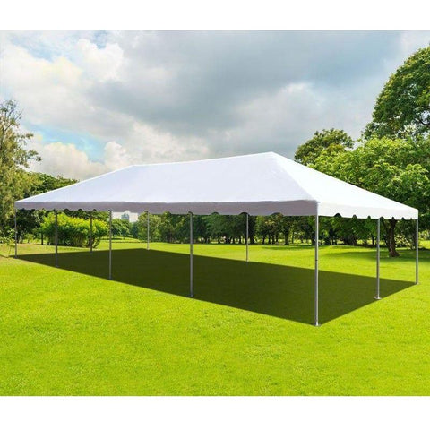POGO Canopy Tents & Pergolas 20' x 40' White PVC Weekender West Coast Frame Party Tent by POGO 754972306379 5614