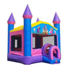 Image of POGO Commercial Bouncers 14' Pink & Blue Princess Dream Bounce House with Blower by POGO 754972336543 6997 14' Pink & Blue Princess Dream Bounce House with Blower by POGO 6997
