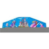 Image of POGO Commercial Bouncers 14' Pink & Blue Princess Dream Bounce House with Blower by POGO 754972336543 6997 14' Pink & Blue Princess Dream Bounce House with Blower by POGO 6997