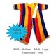 3-Pack Adult Sticky Suit Inflatable Velcro Wall