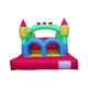 7' Backyard Kids Rainbow Castle Inflatable Obstacle Course Race by POGO