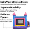 Image of POGO Inflatable Bouncers 10' Compact Kids Pink Bounce House with Blower by POGO 754972354851 1899 10' Compact Kids Pink Bounce House with Blower by POGO SKU# 1899