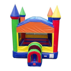 POGO Inflatable Bouncers 10'H Compact Kids Rainbow Bounce House with Blower by POGO 754972354868 1891 10'H Compact Kids Rainbow Bounce House with Blower by POGO SKU# 1891