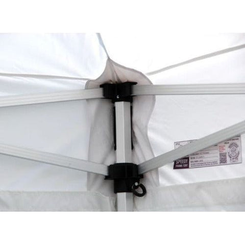 POGO Inflatable Bouncers 10' x 10' 50mm White  Speedy Pop-up Party Tent by Tent and Table 754972336703 ST-1150WT