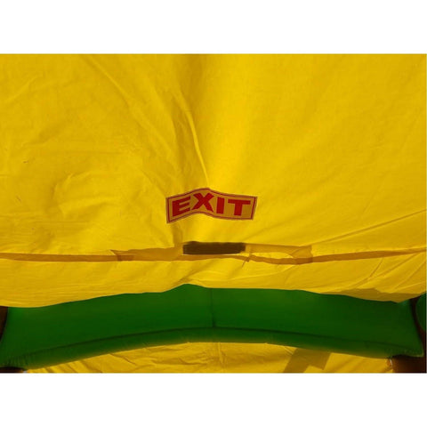 POGO Inflatable Bouncers 12'H Crossover Tropical Bounce House with Blower, Backyard Party Package by POGO 781880284093 5506 12'H  Crossover Tropical Bounce House Blower Backyard Party POGO 5506