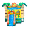 Image of POGO Inflatable Bouncers 12ft x 18ft x 12ft Crossover Tropical Jungle Sun Water Slide Bounce House Combo with Blower by POGO