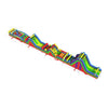 Image of POGO Inflatable Bouncers 130' Retro GIANT 4-Piece Obstacle Course by POGO 754972360692 592 130' Retro GIANT 4-Piece Obstacle Course by POGO by POGO SKU# 592