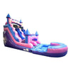 Image of POGO Inflatable Bouncers 15'H Crossover 15' Pink Unicorn Inflatable Water Slide with Blower and Pool by POGO 6517 15'H Crossover Pink Unicorn Inflatable Water Slide Blower Pool POGO