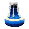 Image of POGO Inflatable Bouncers 15'H Crossover Blue Wave Inflatable Water Slide with Blower and Pool by POGO 840344503139 6249 15'H Crossover Blue Wave Inflatable Water Slide with Blower Pool POGO