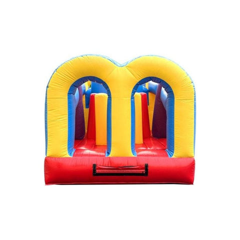 POGO Inflatable Bouncers 19.5'H Crossover Inflatable Obstacle Course with Blower by POGO 840344515064 6259