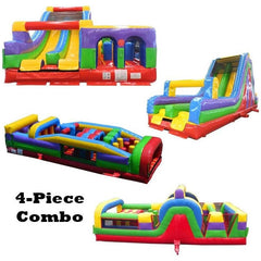 POGO Inflatable Bouncers 19'H Retro GIANT 4-Piece Radical Obstacle Course by POGO 781880221883 604 19'H Retro GIANT 4-Piece Radical Obstacle Course by POGO SKU# 604