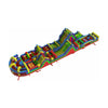 Image of POGO Inflatable Bouncers 19'H Retro MAMMOTH 6-Piece 7E Obstacle Course Dual Climb by POGO 781880221869 600 19'H Retro MAMMOTH 6-Pc 7E Obstacle Course Dual Climb by POGO SKU# 600