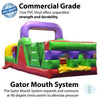 Image of POGO Inflatable Bouncers 19'H Retro MAMMOTH 6-Piece Obstacle Course by POGO 754972360791 607-19 19'H Retro MAMMOTH 6-Piece Obstacle Course by POGO SKU# 607-19