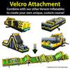 Image of POGO Inflatable Bouncers 19'H Venom BEAST 5-Piece Radical Obstacle Course Dual Climb by POGO 754972360937 623